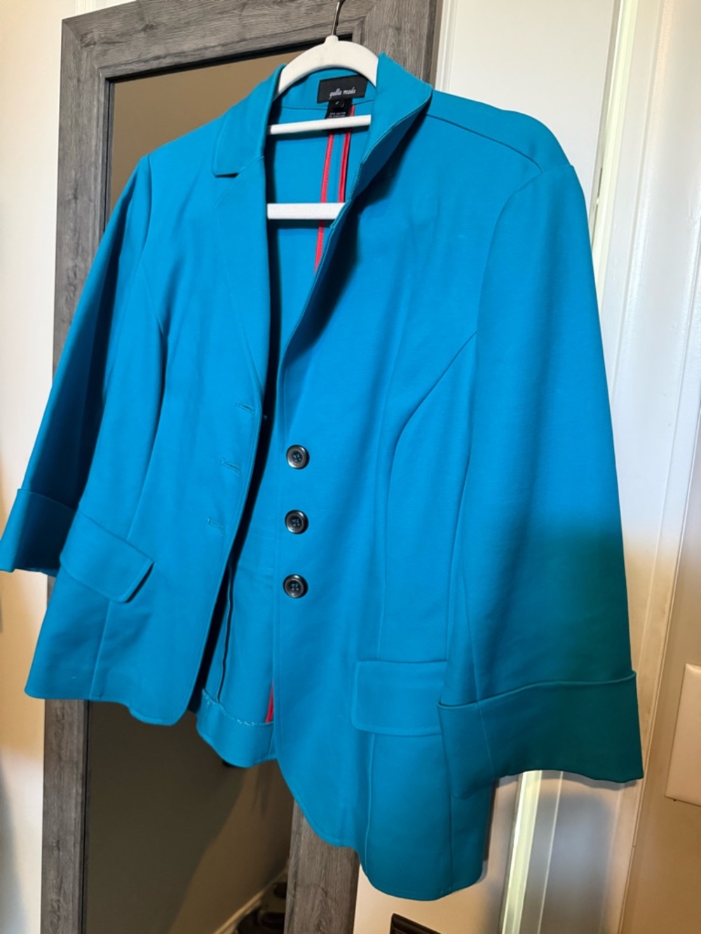 Blue Women’s Blazer Jacket - Talbots